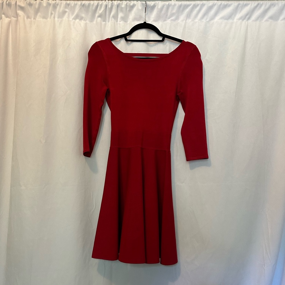 Guess Red Sweater Dress
